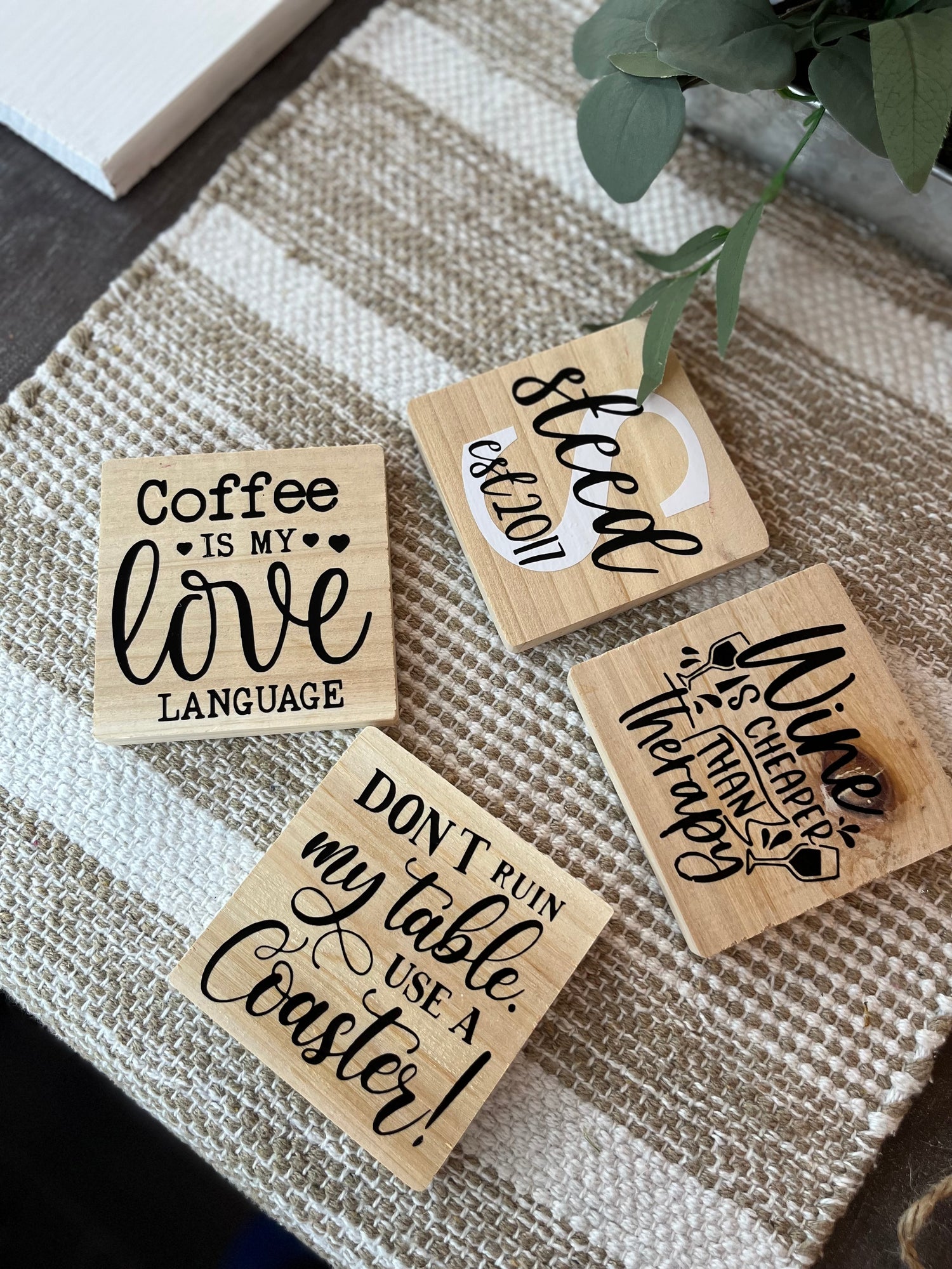 Personalized Coasters