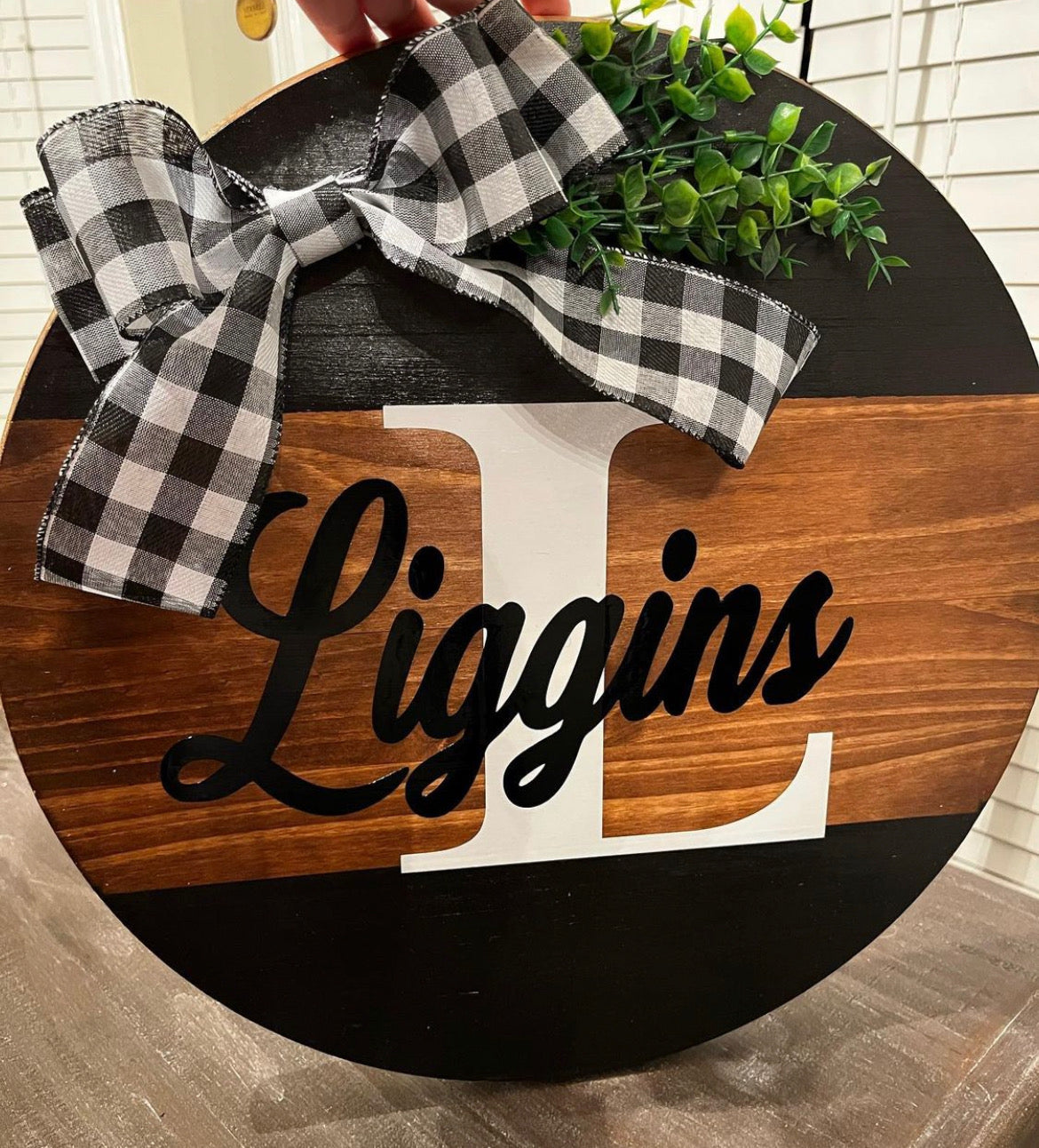 The Liggins Door Hanger