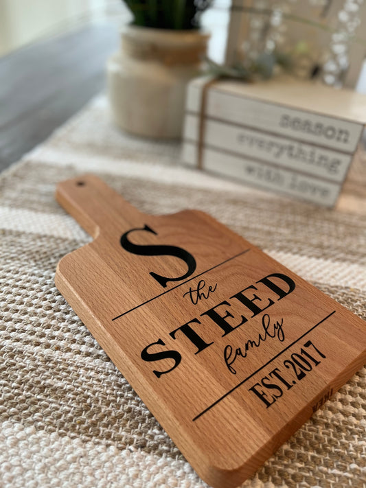 Personalized Cutting Board