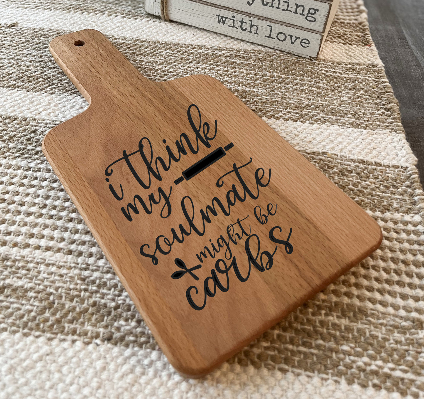 Carb Soulmates Cutting Board