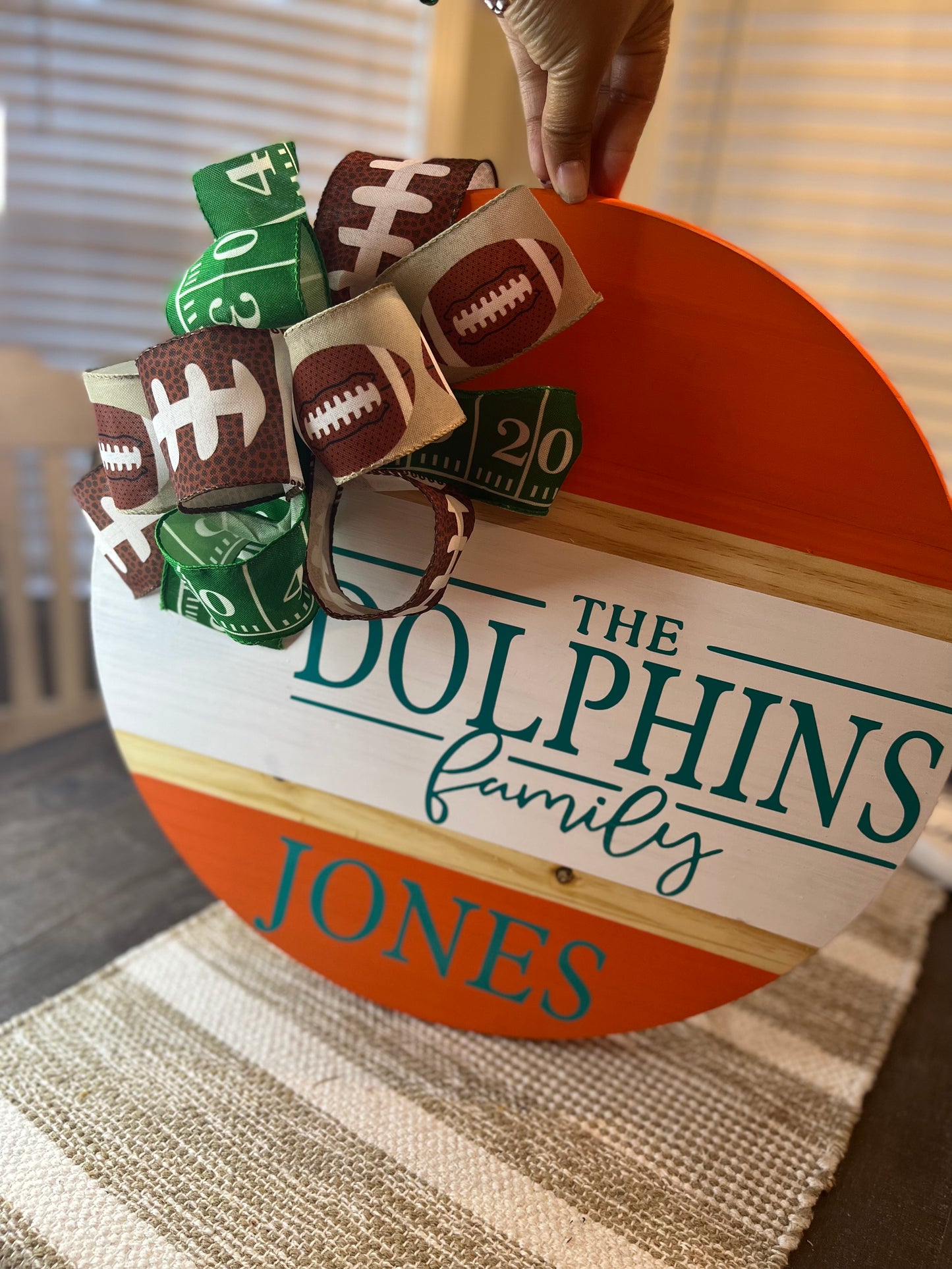 Miami Dolphins Door Hanger