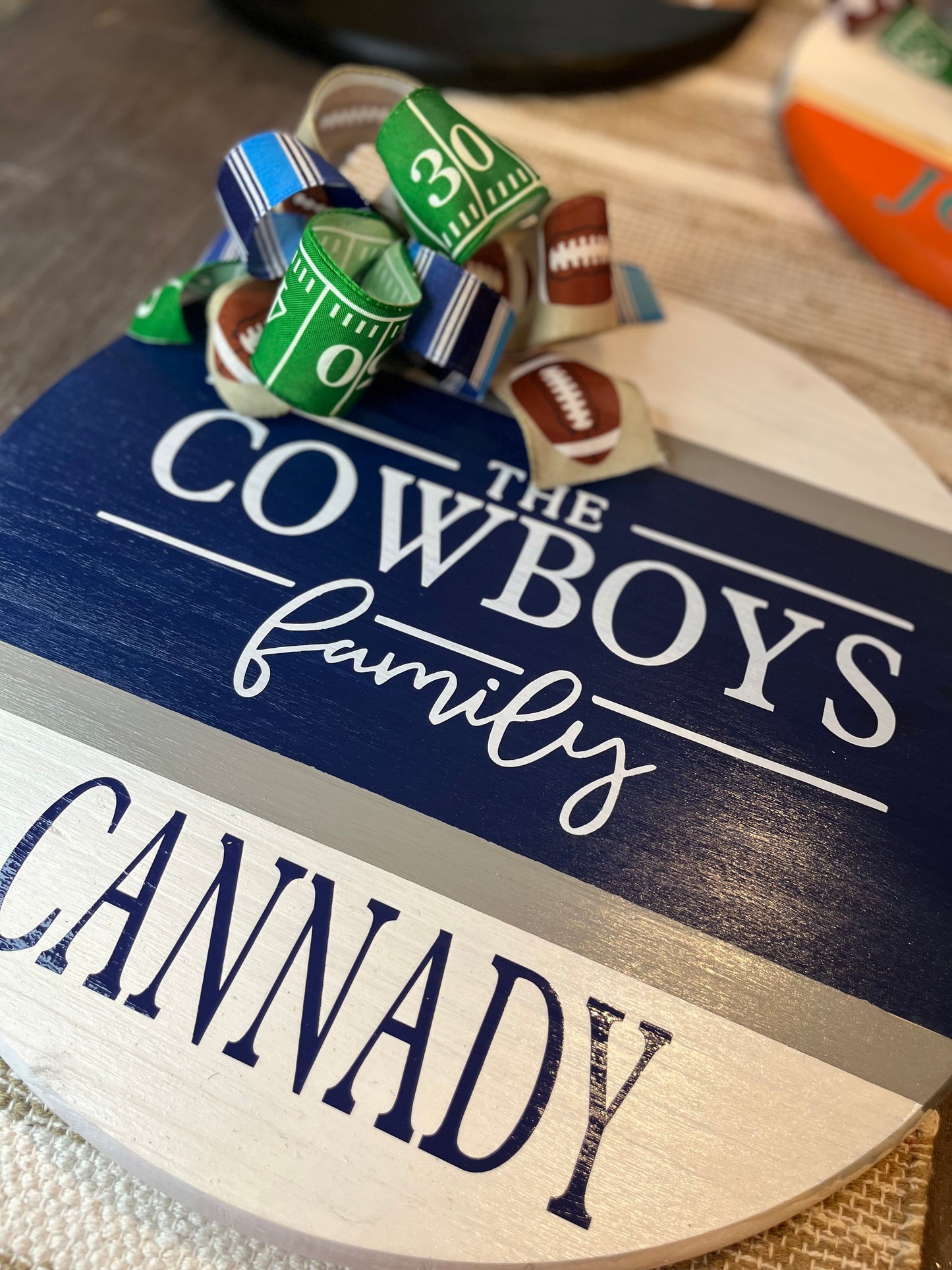 Cowboys Door Hanger