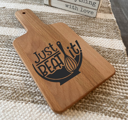 Just Beat It Cutting Board