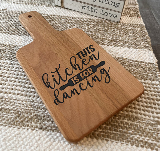 Dancing Kitchen Cutting Board