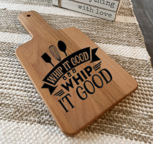 Whip It Good Cutting Board